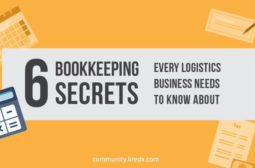  Infographic: The 6 Bookkeeping Secrets Your Logistics Business Should Know About