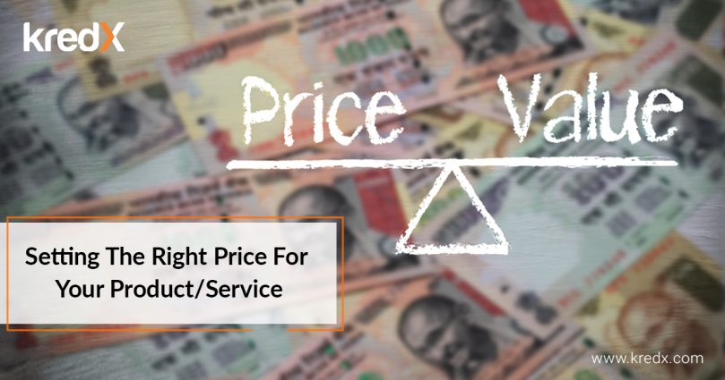 setting the right price for your product or service